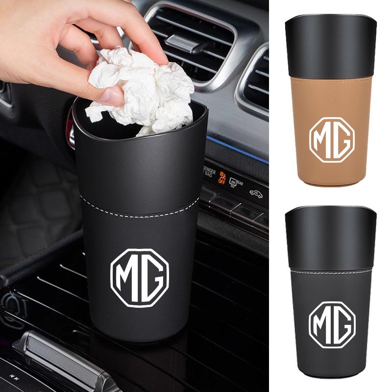 Car Trash Can Garbage Dust Case Holder Storage Bucket Garbage Box Car Accessories For MG 6 3 5 7 TF ZR ZS HS GS GT RX5 RX8 350 y5