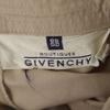 Givenchy Kurzärmeliges Stehkragen-A-Linien-Knielanges Kleid 42 Beige Damen Gebraucht