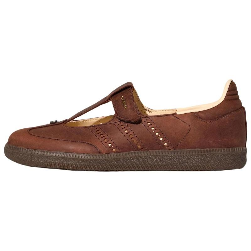 adidas Originals Samba Jane Unisex Mary Jane Casual Shoes Brown HP7130 36.5