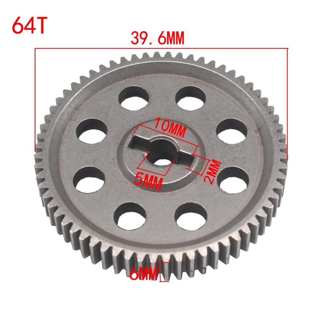1: 10 Electric Vehicle Universal Motor Pinion Steel Gear for HSP 94123 94111 94107 94170 RC Model Car