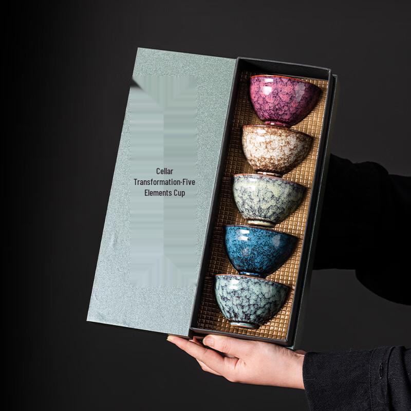 

Tao Ding Xuan Chinese Ceramic Tea Cup Sets 5 Cups