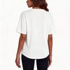 Women's New Summer Color Sexy Deep V-Neck T-Shirt Short Sleeve Casual Loose Basic Top