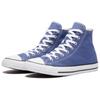 Converse Chuck Taylor All Star Round Toe Lace-up High-top Canvas Shoes Unisex Blue