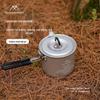 Compact Camping Teapot: Portable Outdoor Cookware for Boiling Water on Wild Stove or Picnic Table