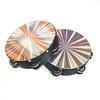8 Inch Wooden Tambourine Handbell Hand Drum Reflective Drum Head Percussion Instrument Toy