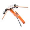 Rohrbieger-Set, 6 mm bis 22 mm, Kompakter Ratschen-Rohrbieger, Vorwärts-/Rückwärts-Handbiegewerkzeug, mit 7 Aluminiumlegierungs-Formen, für Kupfer-HVAC