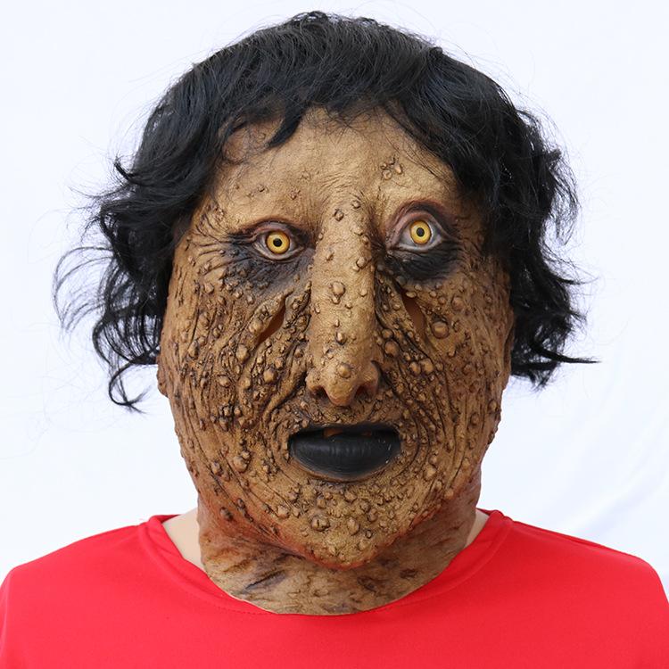 

Halloween New Product Masquerade Party Props Funny Horror Mask Set New Nail Face