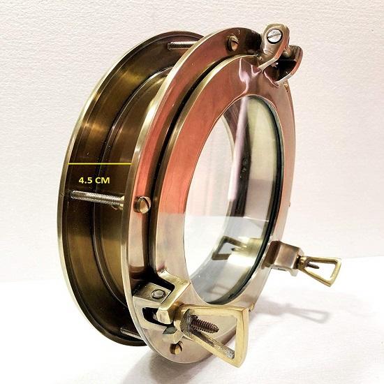 30.48 Cm Canal Boat Porthole Window Door Window Glass Porthole Home Decor