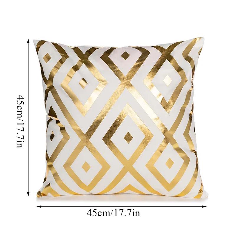 light gold cushions