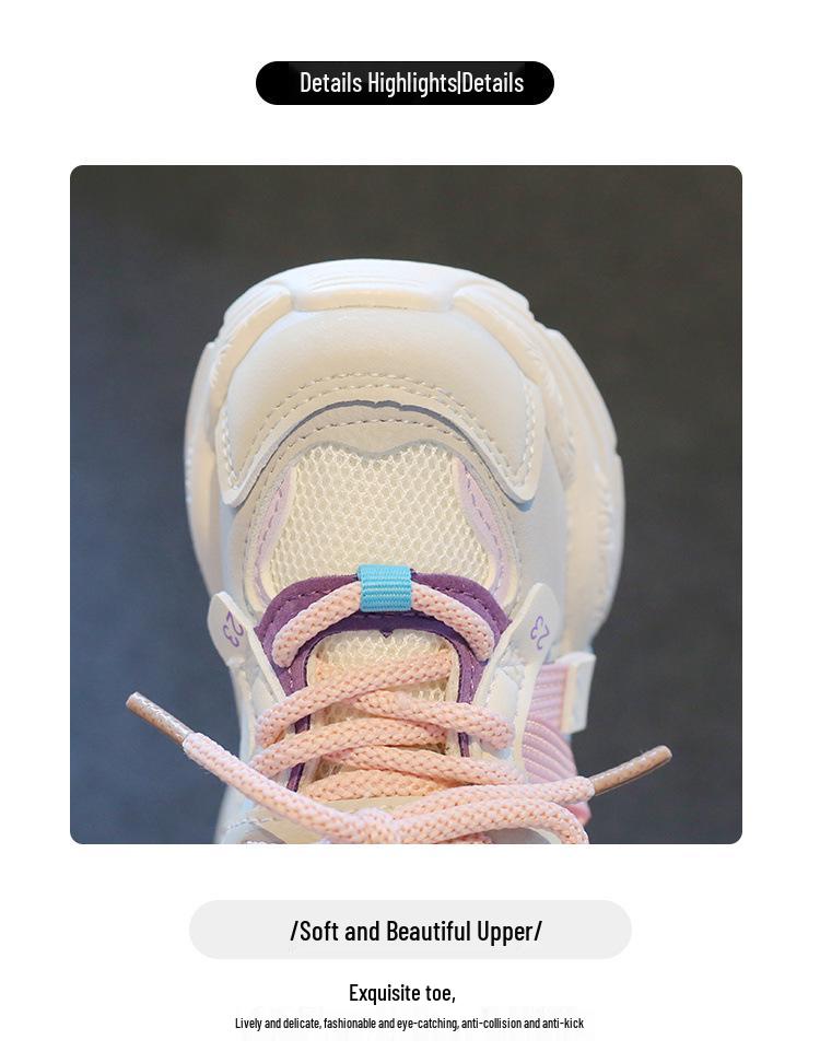 Kids' Lightweight Mesh Sneakers - Spring/Autumn