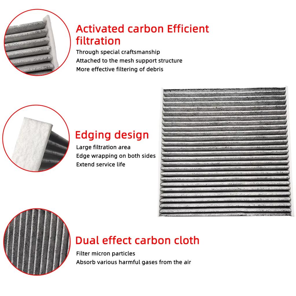 Car Conditioning  Air Filter Suitable for Volkswagen Golf 7 Lingdu A3 Tiguan Maiten Air Conditioning Filter 5Q0819653