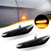 2PCS Smoked/ Clear Lens Led Front Fender Side Marker Light Assembly For BMW X3 E83 2004-2010 X1 E84 2013-2015 E81/E87 2004-2011