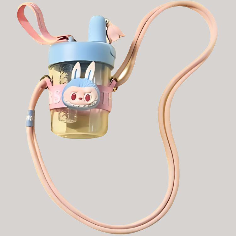 

New POP MART THE MONSTERS Party Collection LABUBU Trend Based Products PPMT-2407-0103 LABUBU swim ring shaped cup