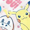 MORIPiLO Pokemon Pikachu Heart Cotton Includes Plush Character Pillow by Morishita Children's Pillow, Low-Profile, Design, Pink, Approx. 28x39cm,