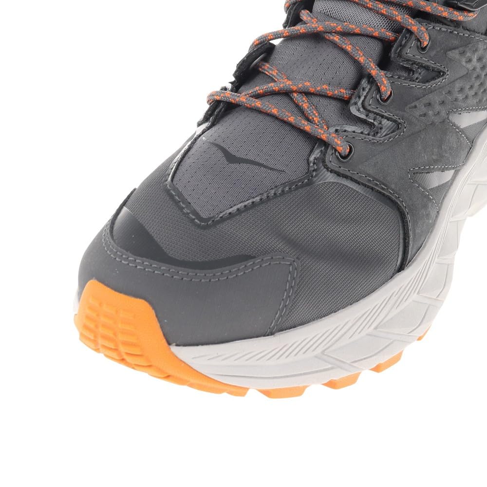 HOKA Anacapa Mid GTX Hiking Size Gore-Tex Shoes, High-Top, Men's, Gray, 25.5 (1122018-CHMSM)