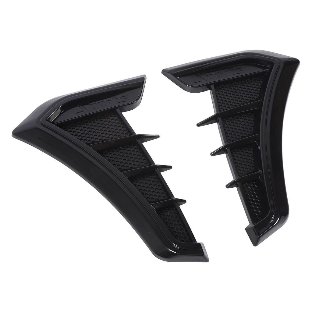 1 Pair Side Vent Trim Sporty Look Enhanced Performance Side Mudguard Air Wing Vent Trim Sticker for 1 Series E90 E91