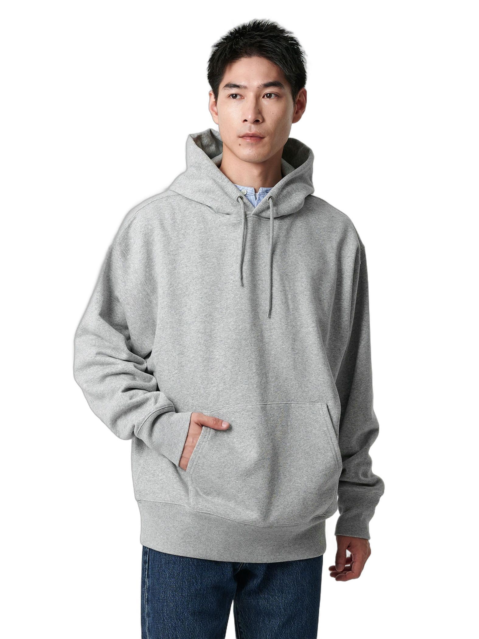 

United Arrows Green Label Relaxing GOAT 13oz Hoodie Parka, 32124992989, 1530, MD.GRAY (15), Size S