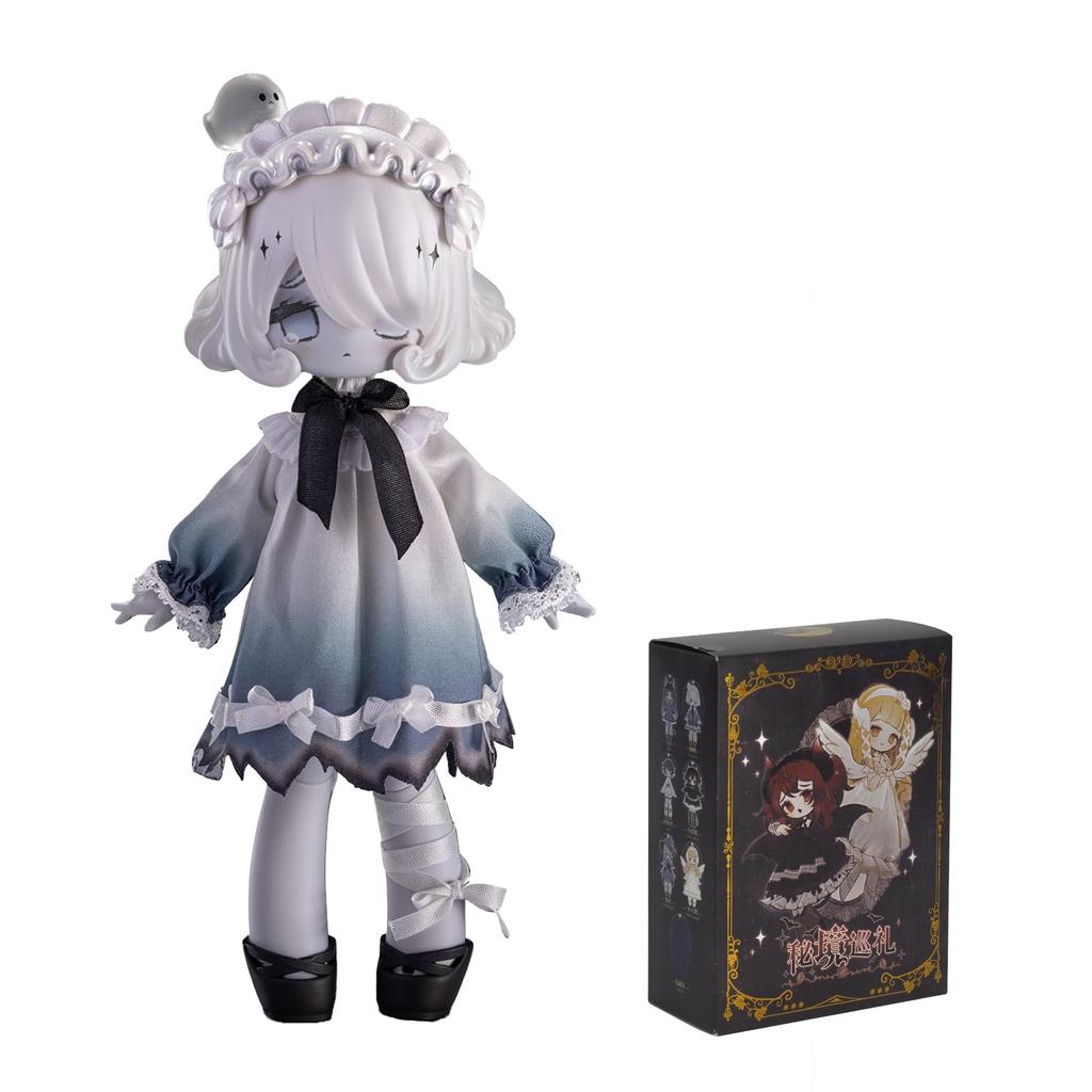 Blind Doll Blind Box BJD Doll Pilgrimage to a Hidden Land Scale BJD Articulated Figure Anime Doll Gift for Girls Ages 15 and Up Made of PVC ABS with
