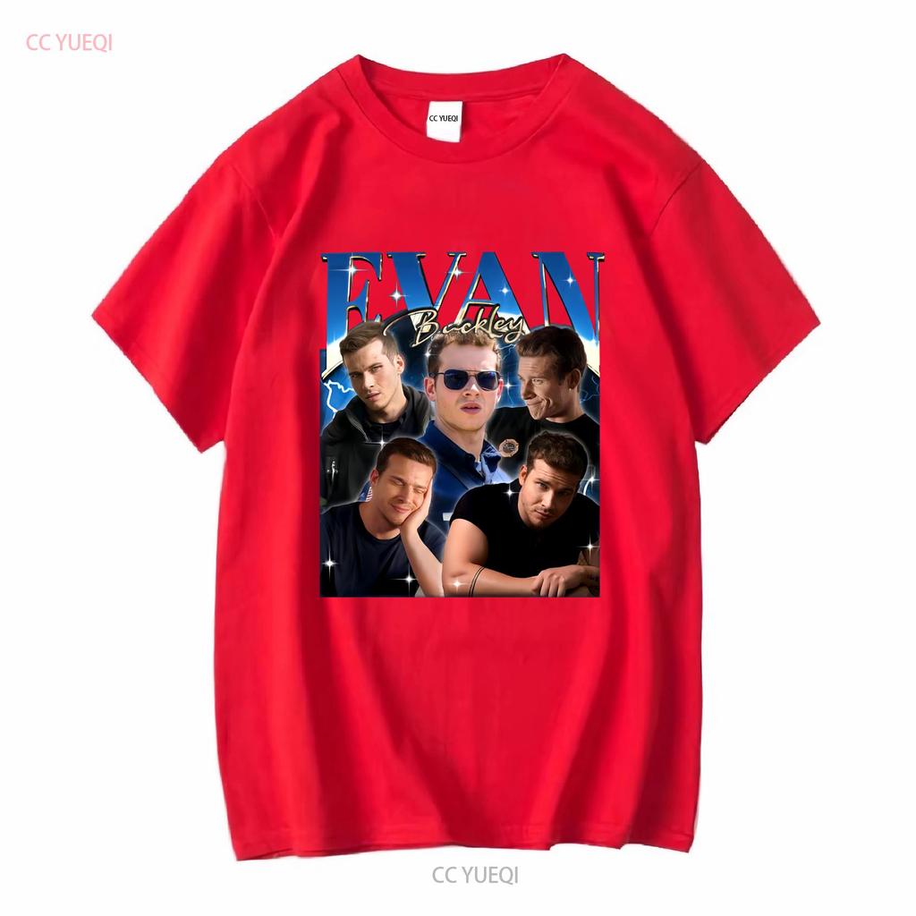 Limited Evan Buckley Vintage T Shirt For Fan Retro 90s Sweater Softstyle long or short sleeves vintage Washed