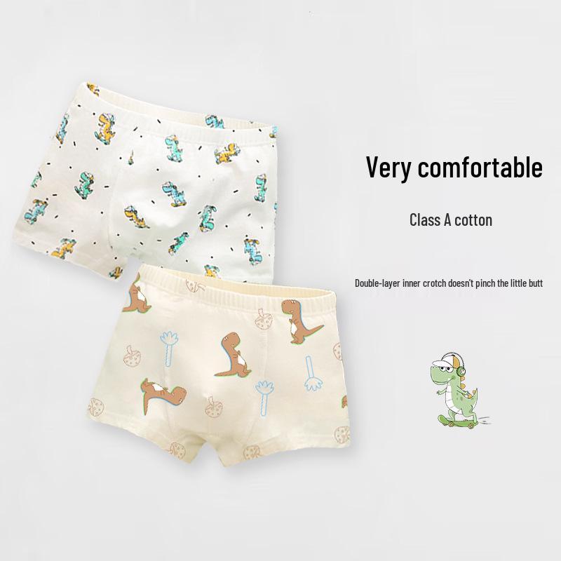 Kids' Cotton Boys' Boxer Briefs - Sizes for Small Kids To Teenagers