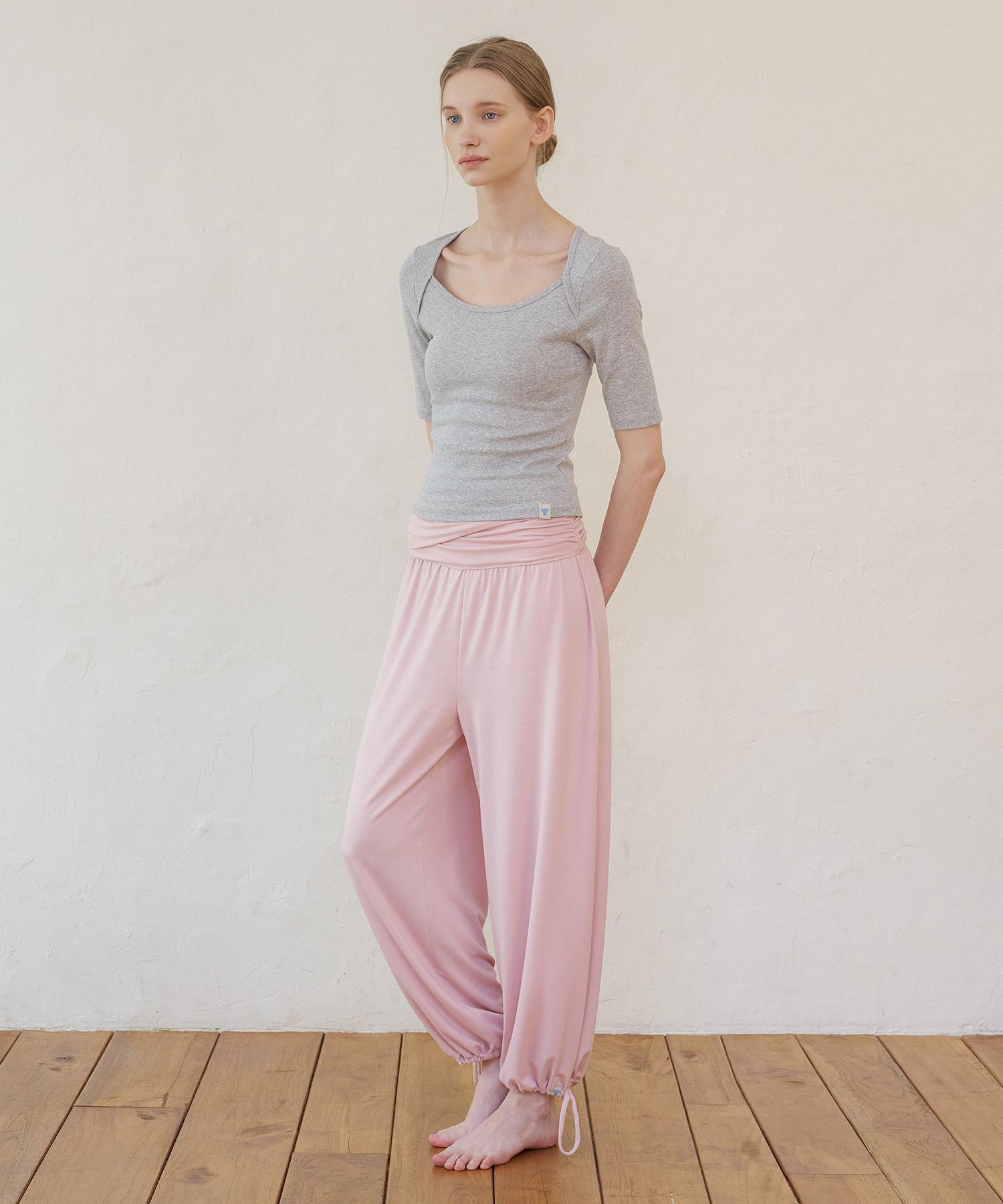 Reina Mora Petal Layered Sleeve Melange Grey Melange Gray/2
