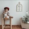 Decor House Wall Hanging Alphabet Wall Hanger Wood Craft Window Shaped Pendant Wood Hanger Pendant