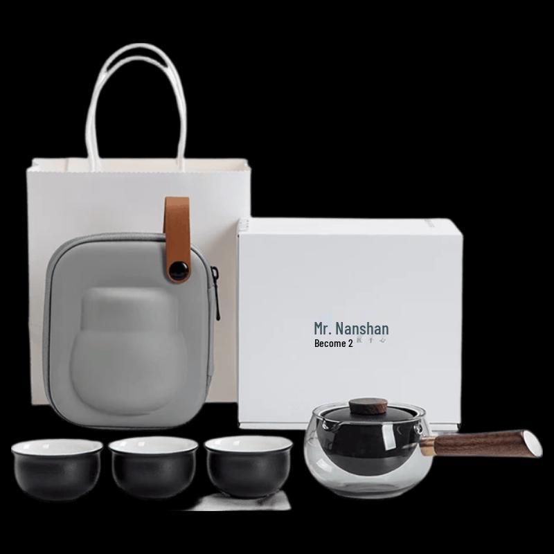 Nanshan Xiansheng Portable Glass Travel Tea Set