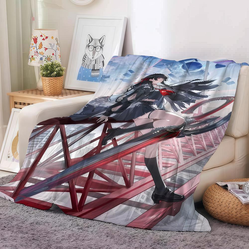 Wuthering Waves CHISA Blanket Warm And Soft Suitable For Bedroom Living Room Sofa Bed Office Travel Camping