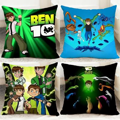 POPULAR Ben10 Ultimate Alien Cushion Cover Comfortable Reversible Pillow Cover Ideal for Car Sofa Bedroom & Beyond