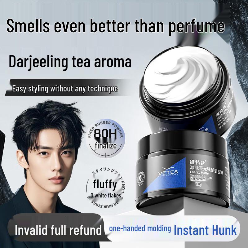 Vitess Men s Matte Strong Hold Hair Clay