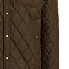 Polo Ralph Lauren Color Block Single-Breasted Quilted Long Sleeve Cotton Jacket Men jackets Brown 710876085-006