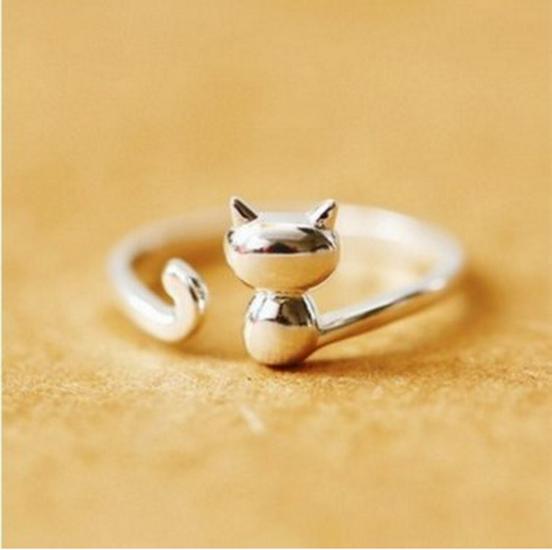 Korean Trendsetter Twisted s925 Silver Plated Ring for Women - Fashionable Index Finger Jewelry