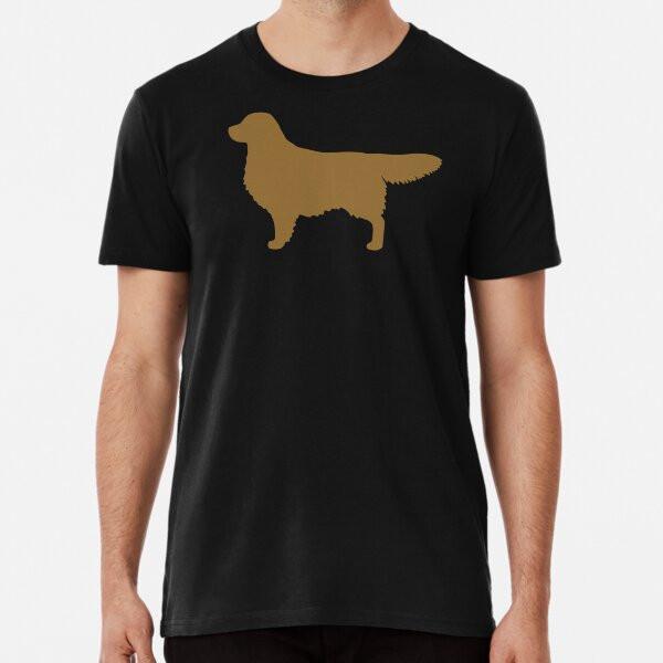 

Golden Retriever Dog Breed Silhouette S to 5XL Made in the AU/USA T-Shirt M