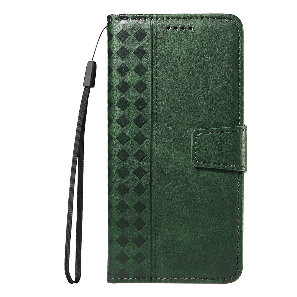 Leather Case For iPhone 16E 16 15 14 Plus 13 12 11 Pro Max 10 XR X XS 8 7 6 6S SE Geometric Phone Wallet Cover Stand Card Slots