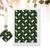 4PCS Christmas Clay Transfer Paper 95x138mm Water Soluble Paper Clay Transfer Sheets for Clay Earring Jewelry Making