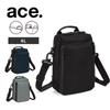Metrex Shoulder Bag 4L Vertical Lightweight Casual 19111 Black [Ace Gene]
