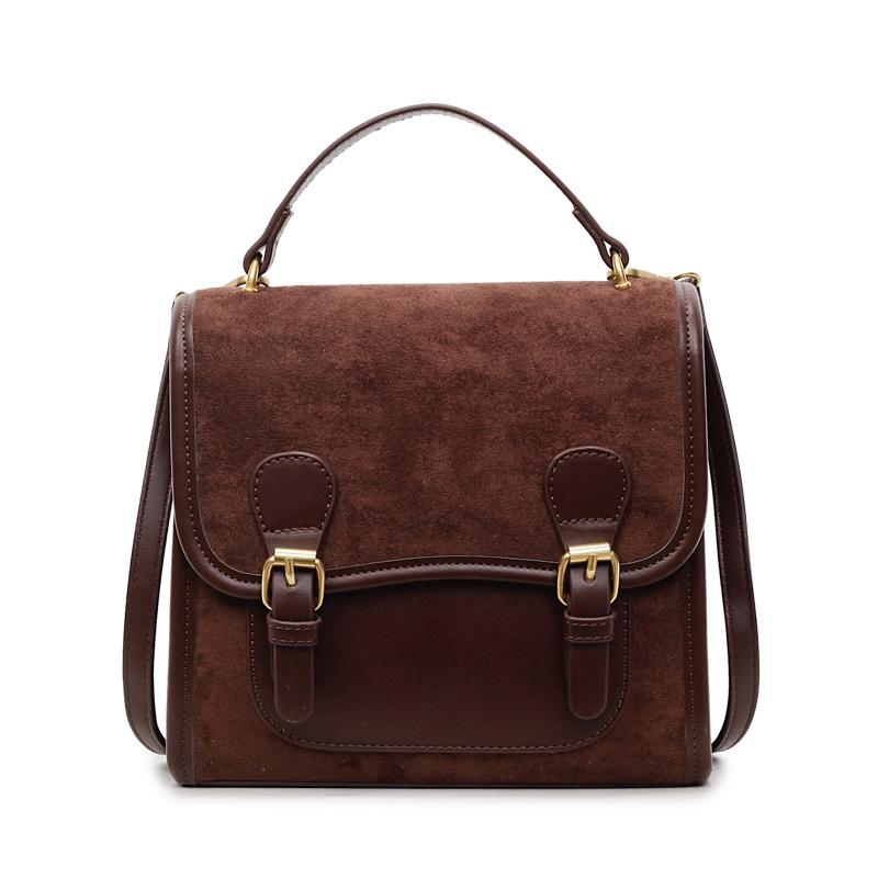 New Textured Retro Backpack Women's Trend Autumn Trendy Messenger Bag Fashionable Portable Small Bag