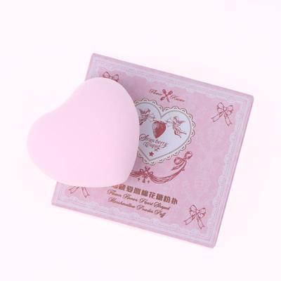 1Pcs Heart Bow Makeup Powder Puffs That Can Be Used In Both Dry And Wet Combinations Cotton Candy Air Cushion Powder Puff