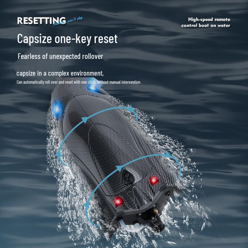 Cross-Border RC Turbojet High-Speed Electric Remote Control Speedboat 011: Water-Cooled, Long-Endurance Racing Boat