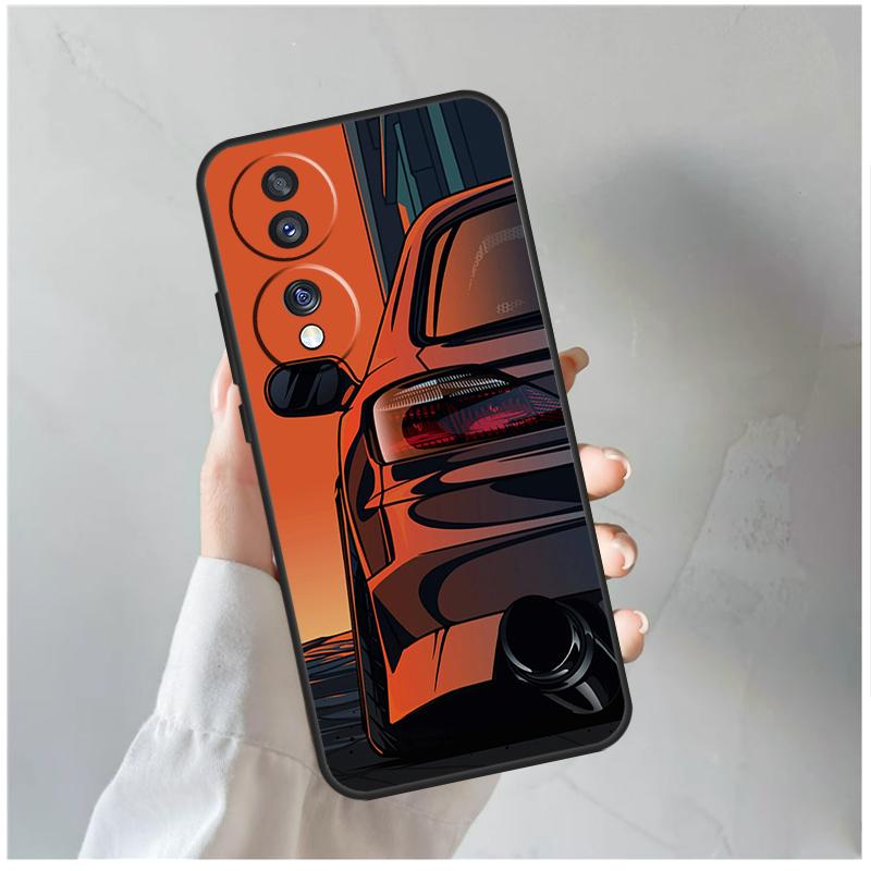 JDM Cars Case For Honor Magic 6 Pro 50 70 90 Lite Magic 5 Pro X7 X8 X9 X6a X7a X8a X9a X8b X9b Cover
