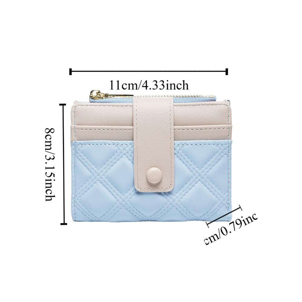 Multiple Card Slot Cute Purses Zipper Card Holder Lovely Folding Coin Purse  Women