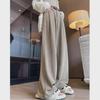 Women's High-Waist Corduroy Wide-Leg Pants - Autumn/Winter 2024 Collection