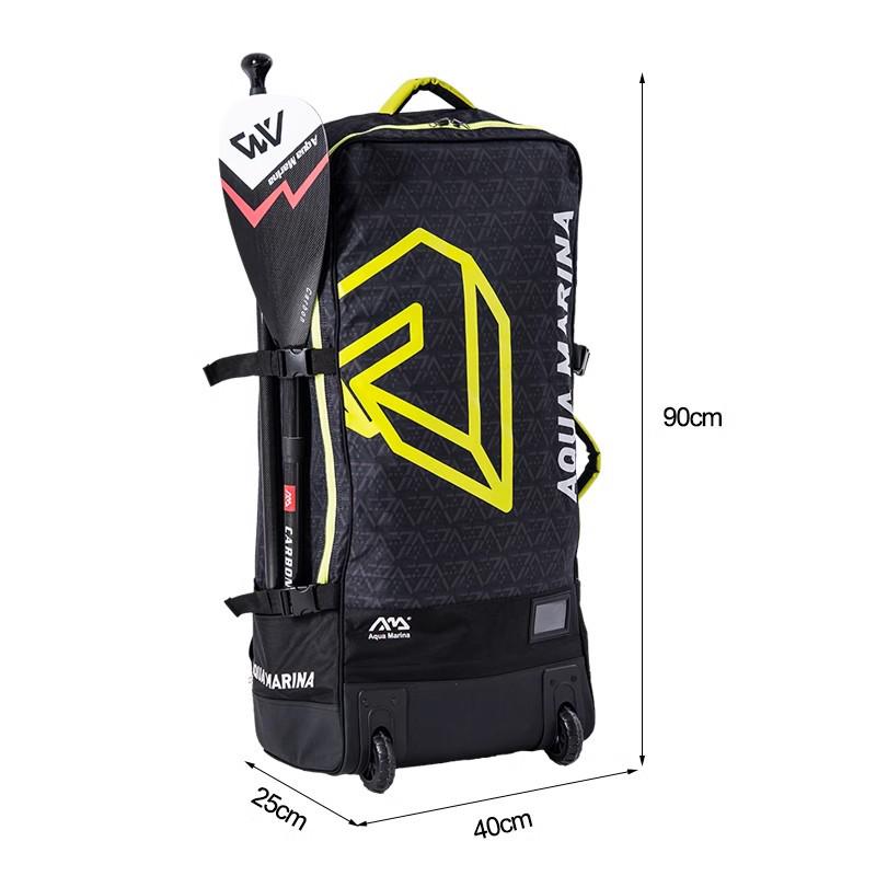 AQUA MARINA Paddleboard: Foldable Surfboard with Towable Wheels and Backpack