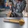 Chamfer Cutter Countersunk Drill 3 Flute 6.3/8.3/10.4/12.4/16.5/20.5mm