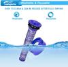 Filter Replacement for Dyson V7 V8 SV10 Animal Absolute Motorhead Cordless Vacuum Cleaner, 2 Post Motor Filters & 2 Pre HEPA Filter Replacements