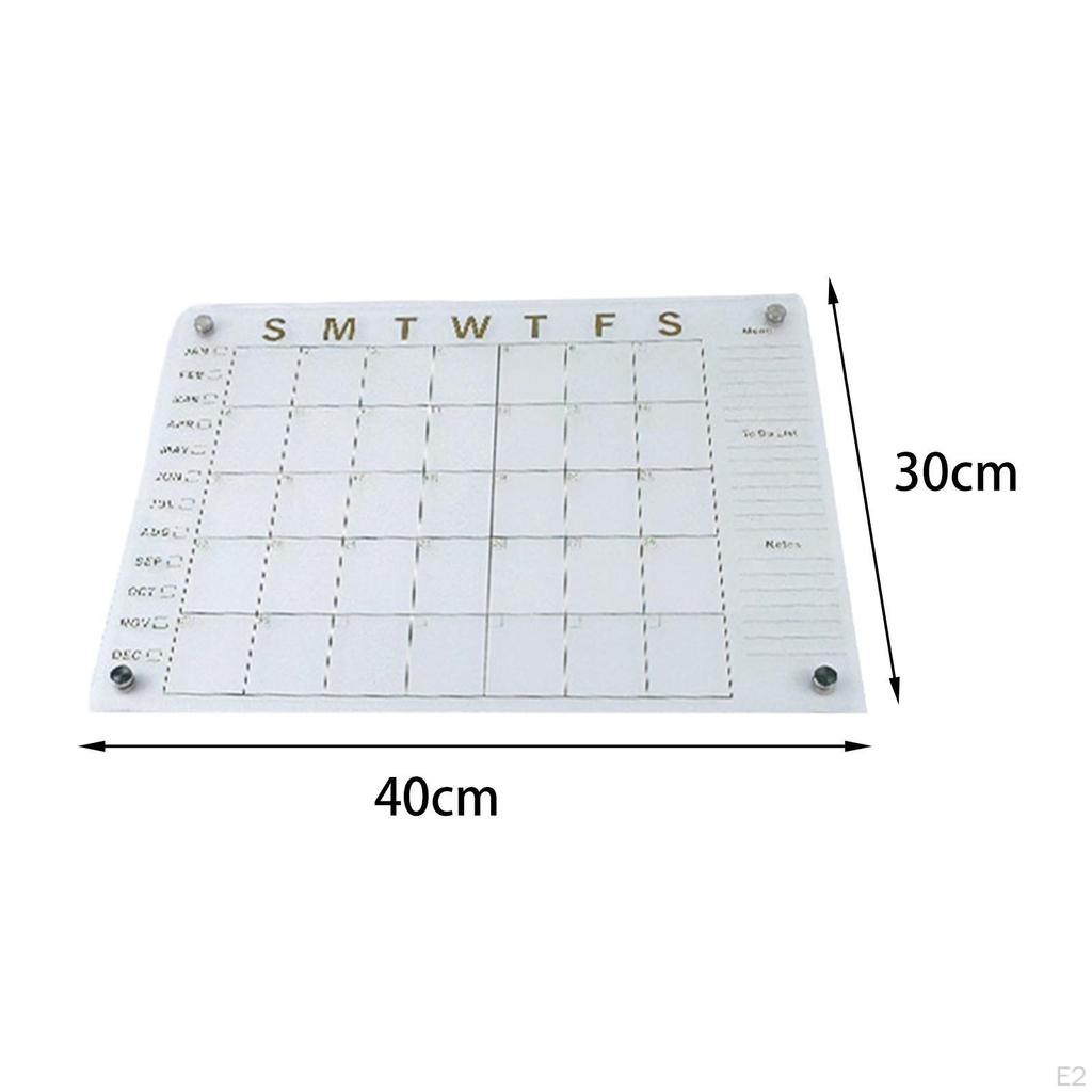 Dry Erase Board Planner for Fridge Planning Activities Conference Room