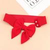 Practical Bow Waistband Elastic Wide Stretch Waist Belt for Girls Clothes Accessories Lady Dress