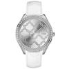 Guess Majestic Quartz Silver Dial Ladies Watch W0579l3
