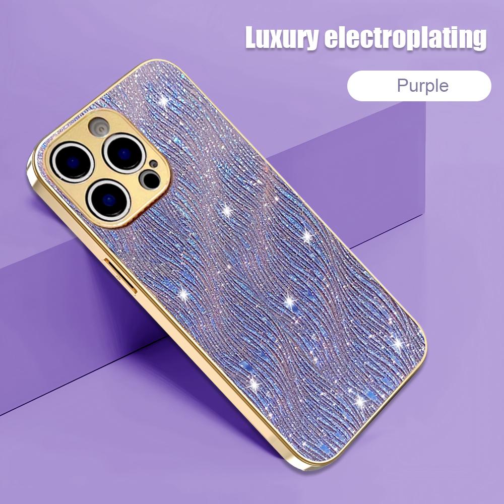 Galvanizovaný TPU kryt na telefon pro iPhone 16E 16 15 14 13 Pro Max 15Pro 16Pro Max 16 Plus Kryt Fotoaparát Nárazuvzdorné Ochranné Pouzdra