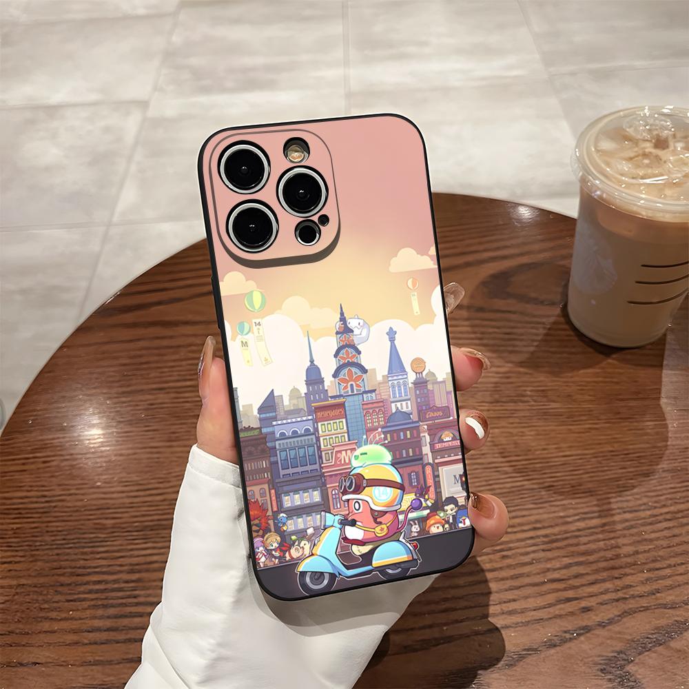 

MapleStory Phone Case For 15 Pro Max Iphone 17 Air 14 Plus 12 16 13 Mini 11 Xr X Xs Max Back Cover iPhone12 Pro